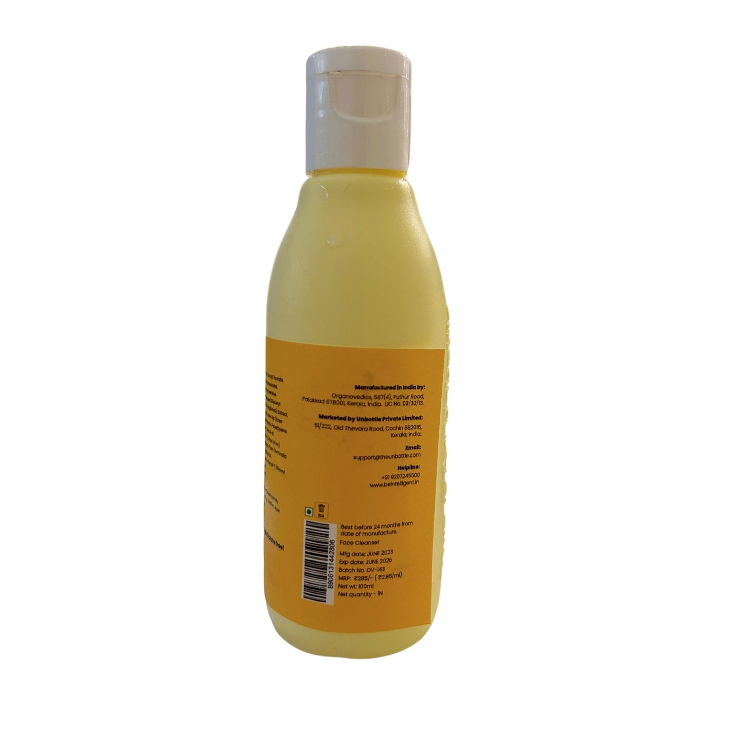 Clinically tested safe & effective for kids care. With list of all ingredients printed on products.
